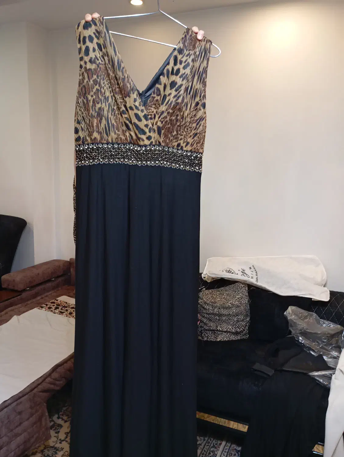 پیراهن مجلسی|لباس|نور, |دیوار