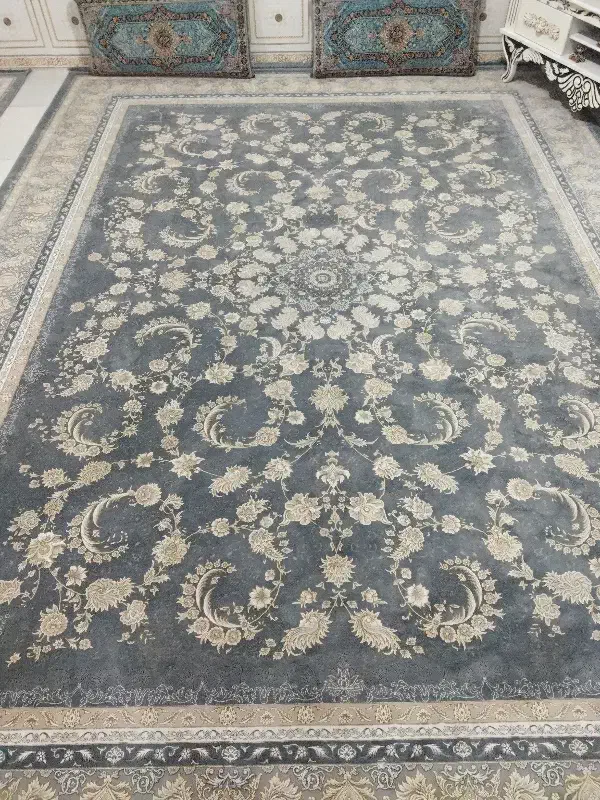 فرش طوسی طلایی|فرش|سیدآباد, |دیوار