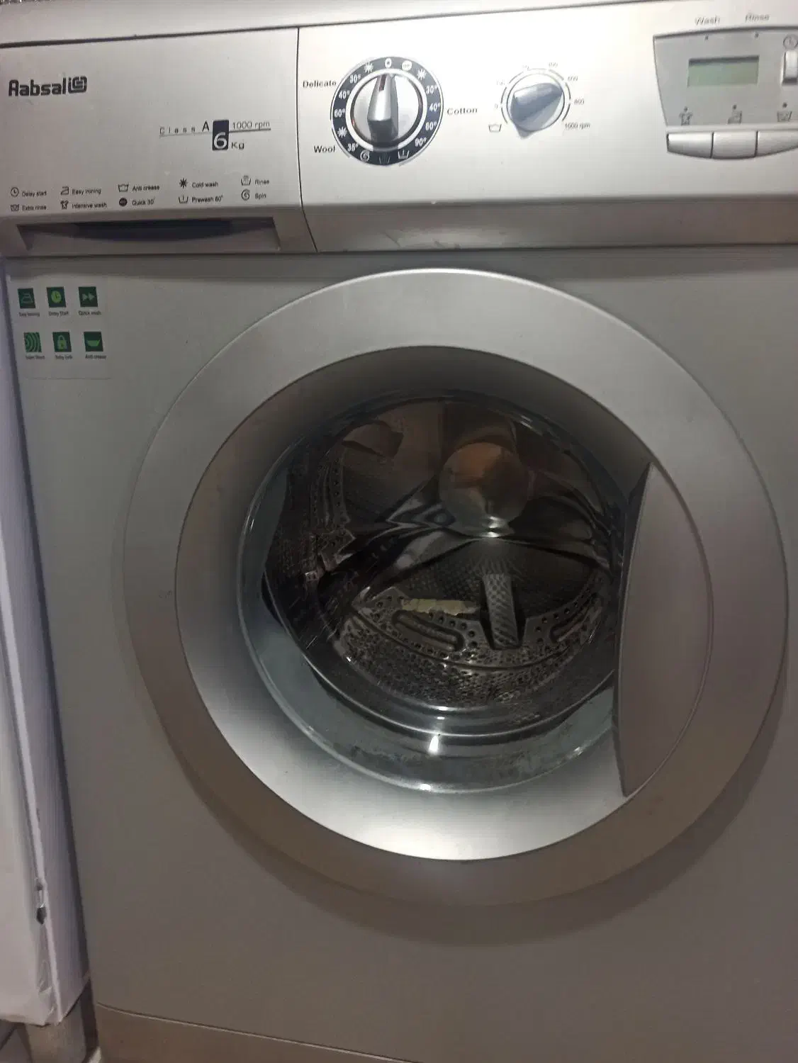 لباسشویی 6 کیلو ابسال|ماشین لباسشویی و خشک‌کن لباس|کبودرآهنگ, |دیوار