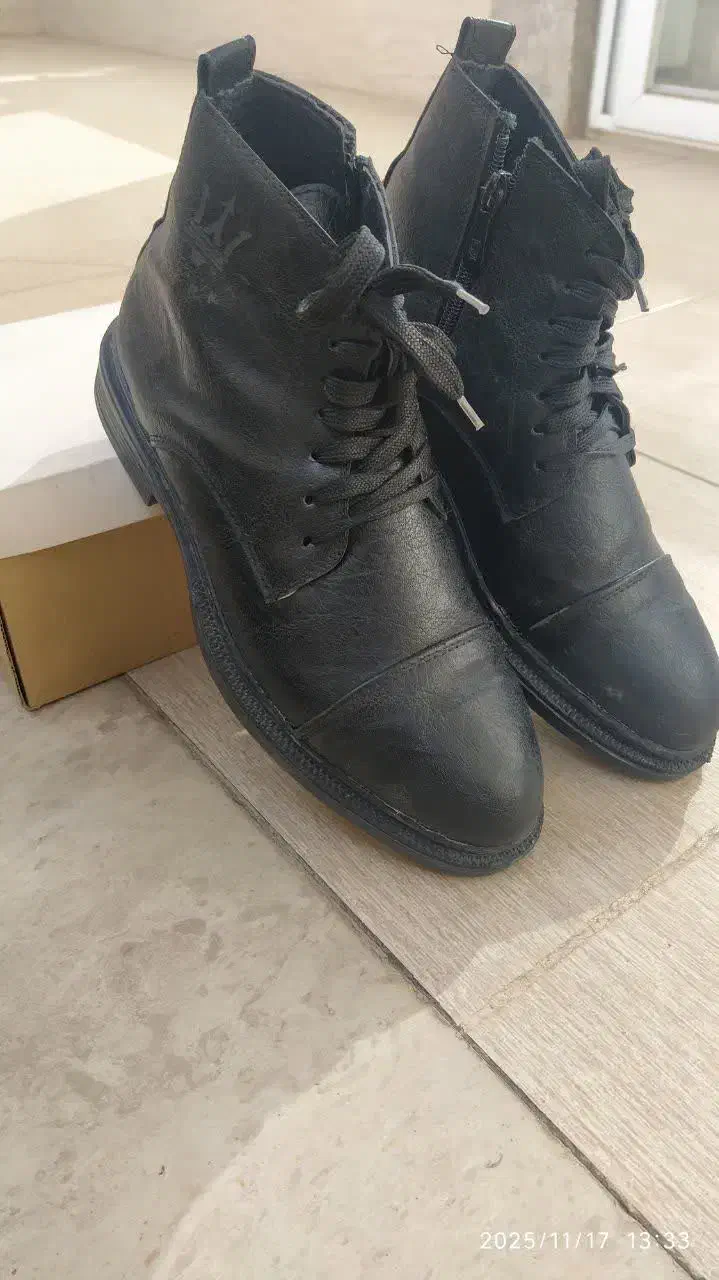 نیم بوت چرم مازراتی|کیف، کفش، کمربند|نجف‌آباد, هفده شهریور|دیوار