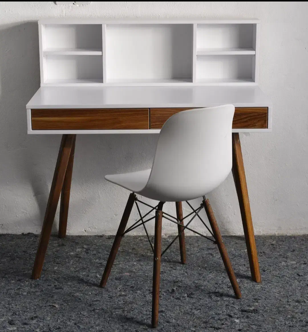 انواع میز تحریرشلف دار  صندلی تدی تمام MDF|میز تحریر و کامپیوتر|کرمانشاه, |دیوار