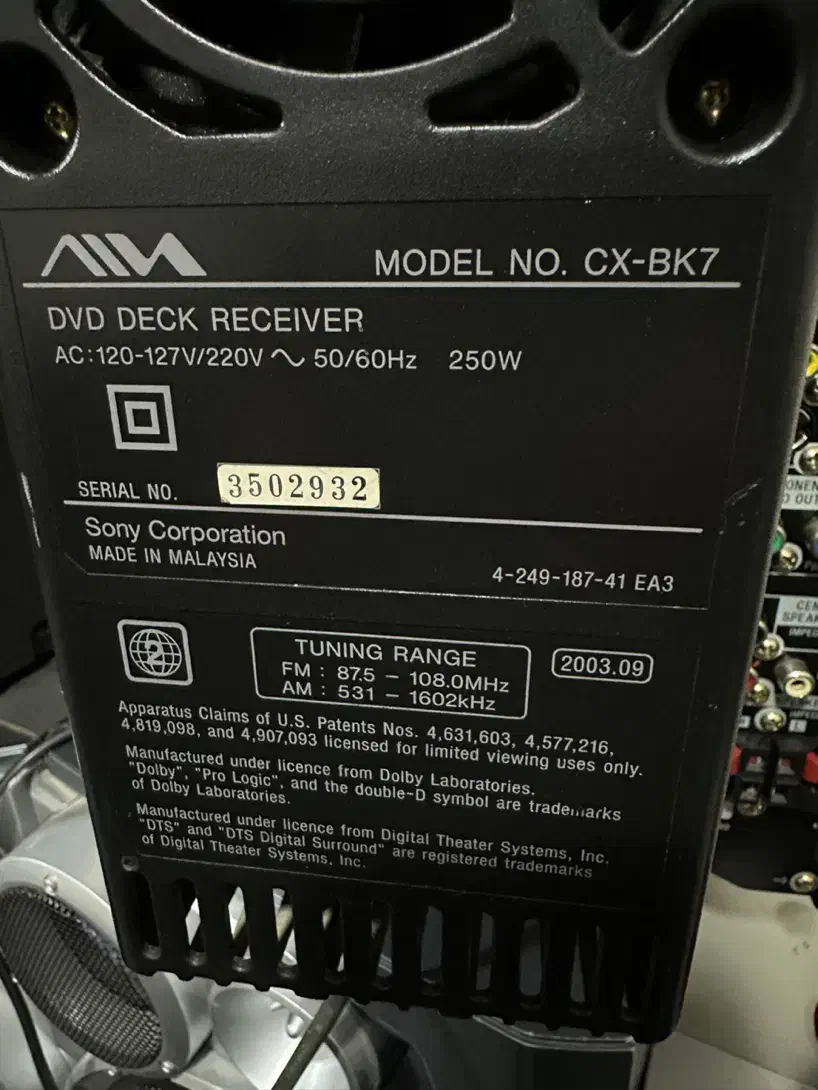 ضبط مشترک دوشرکت ایوا سونی ۵۵۰۰wفلش فابریک بلوتوثی|سیستم صوتی خانگی|گرگان, |دیوار