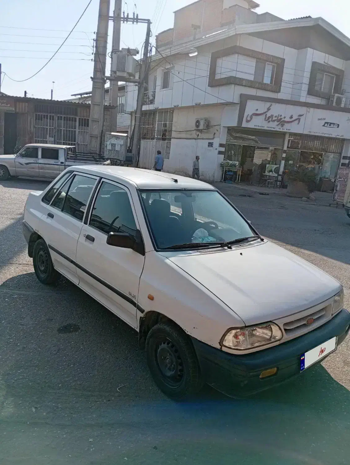 پراید 89 سفید سالم|خودرو سواری و وانت|گتاب, |دیوار