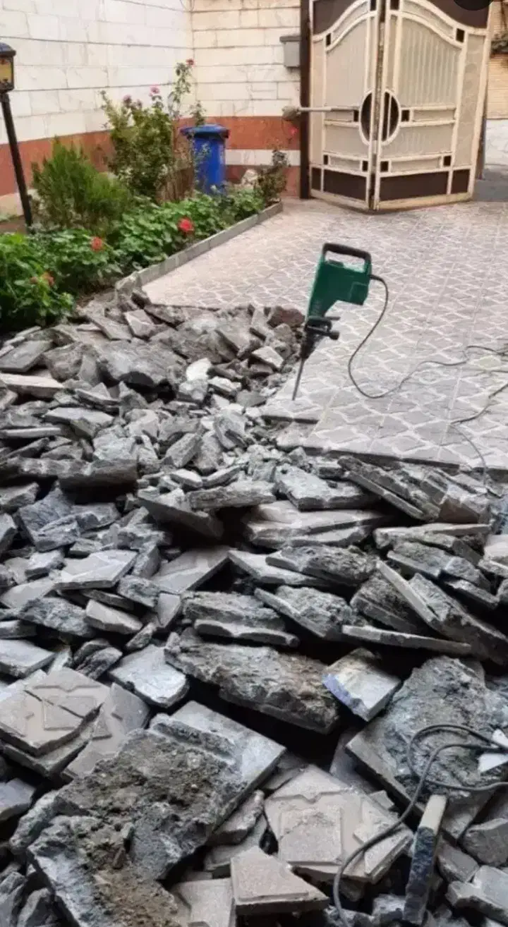 تخریب ساختمان داخلی و بیرونی کف و بدنه|خدمات پیشه و مهارت|پرند, فاز ۵|دیوار