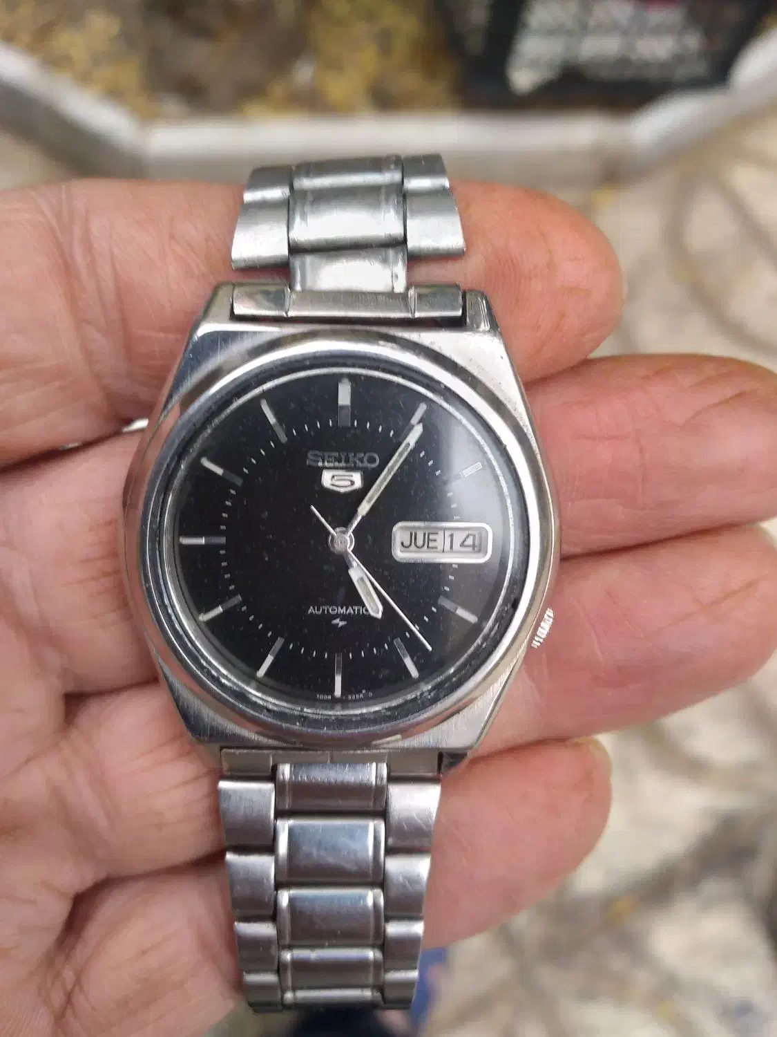 سیکو۵اتوماتیک (نبضی) قدیمی اصل ژاپن|ساعت|کرج, گلشهر|دیوار