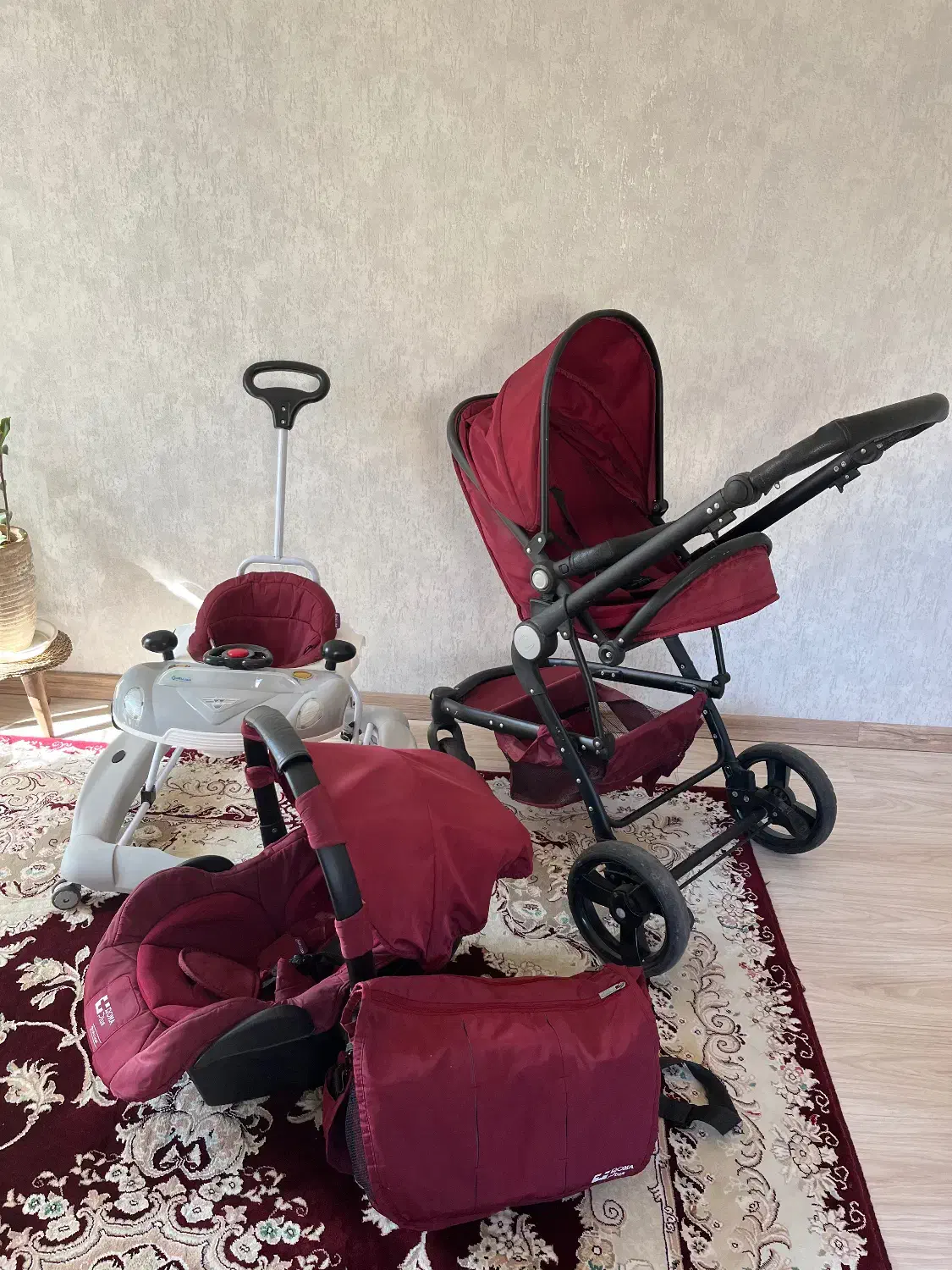 ست کالسکه دلی جان|کالسکه و لوازم جانبی|ماکو, |دیوار