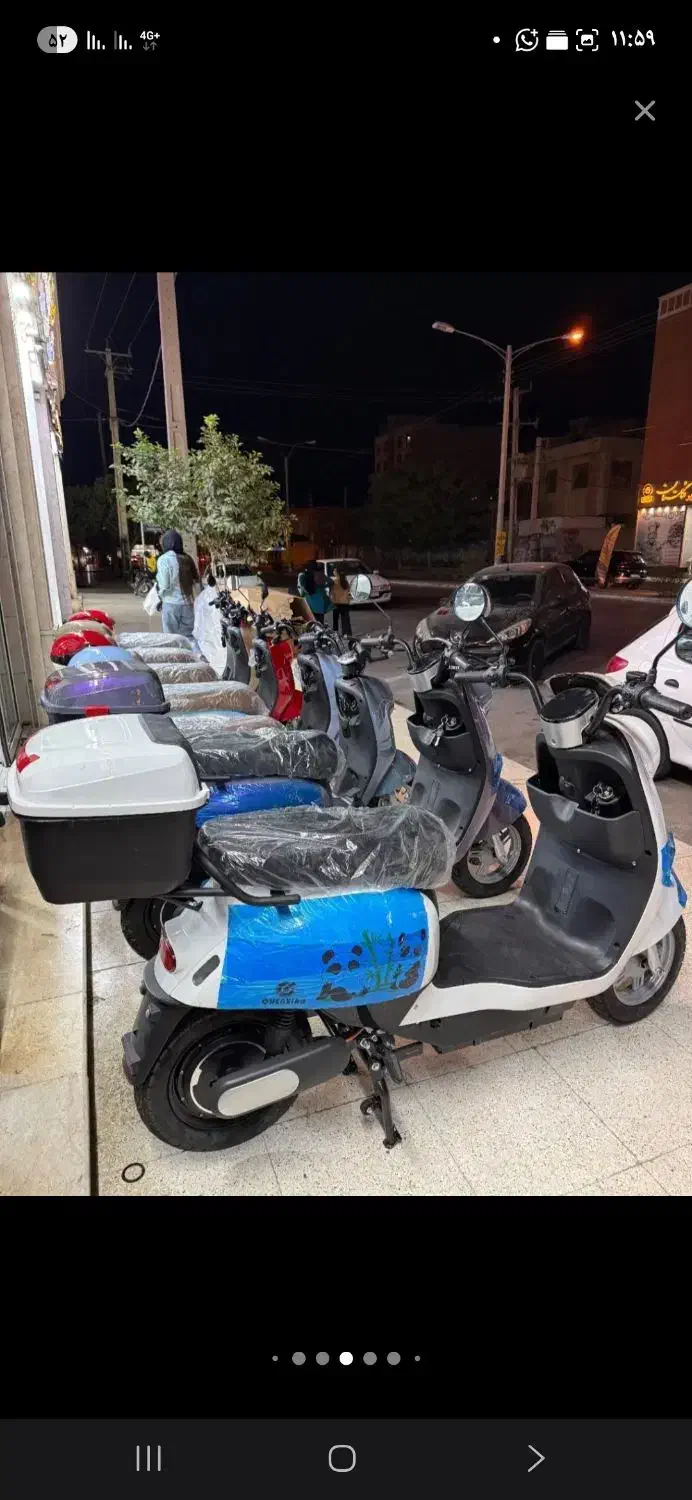 فروش انواع موتورهای برقی و بنزینی انواع مارکها|موتورسیکلت|بندر گناوه, |دیوار