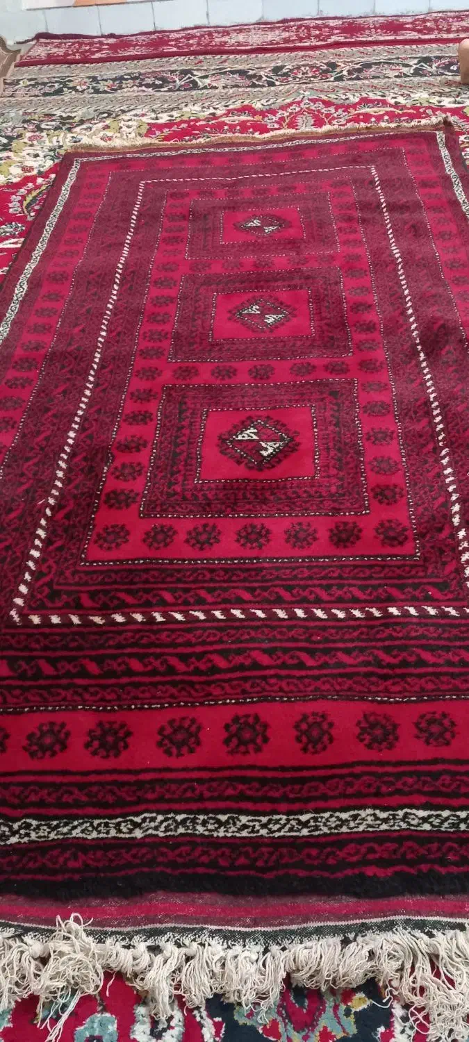 قالیچه دست باف|فرش|نیشابور, ریوند|دیوار