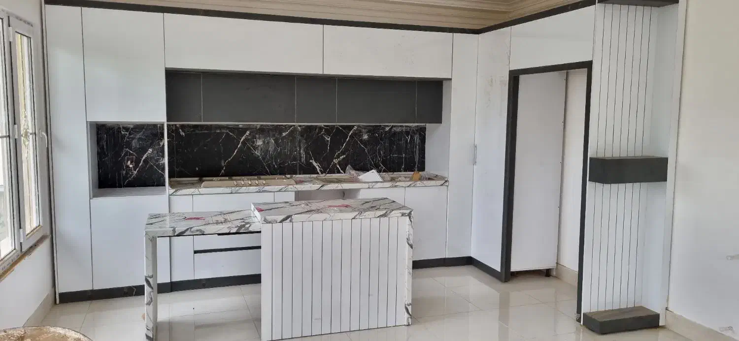 دکوراسیون داخلی کابینت کمد تی وی وال سرویسخواب|خدمات پیشه و مهارت|رشت, توشیبا|دیوار