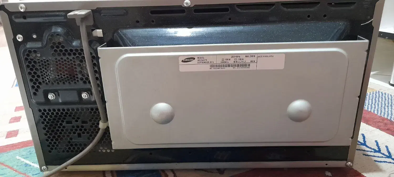 ماکروویو سامسونگ درحد نو بدون خط وخش وتعمیر|اجاق گاز و لوازم برقی پخت‌وپز|ملارد, |دیوار