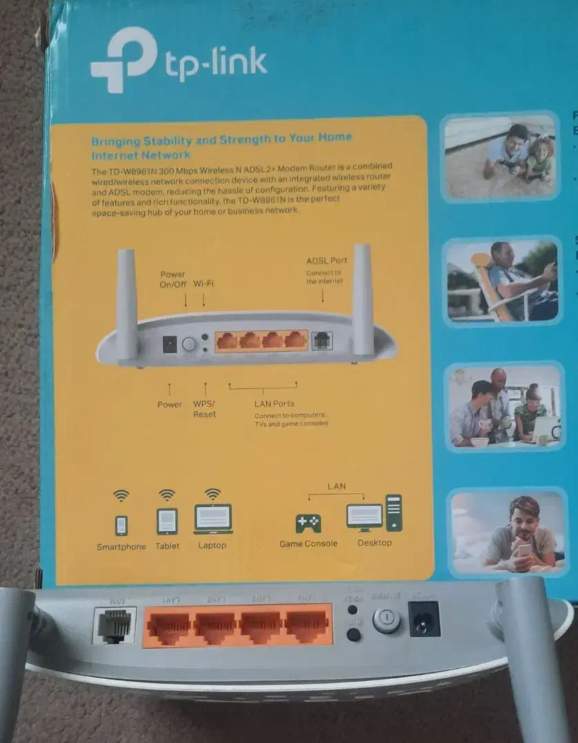 مودم وای فا tp-link|مودم و تجهیزات شبکه|رشت, کوی مهر|دیوار