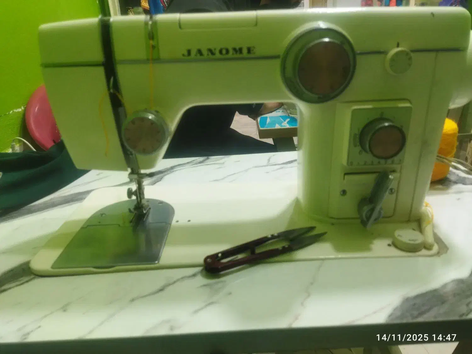 چرخ ژانومه ۸۰۲...26میلیون|چرخ خیاطی و ریسندگی|مهرستان, |دیوار