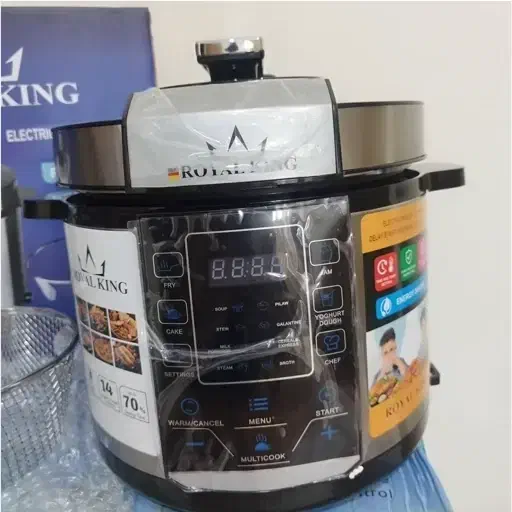 زودپزبرقی و مولتی کوکر رویال کینگ|اجاق گاز و لوازم برقی پختوپز|فیروزآباد (فارس), |دیوار