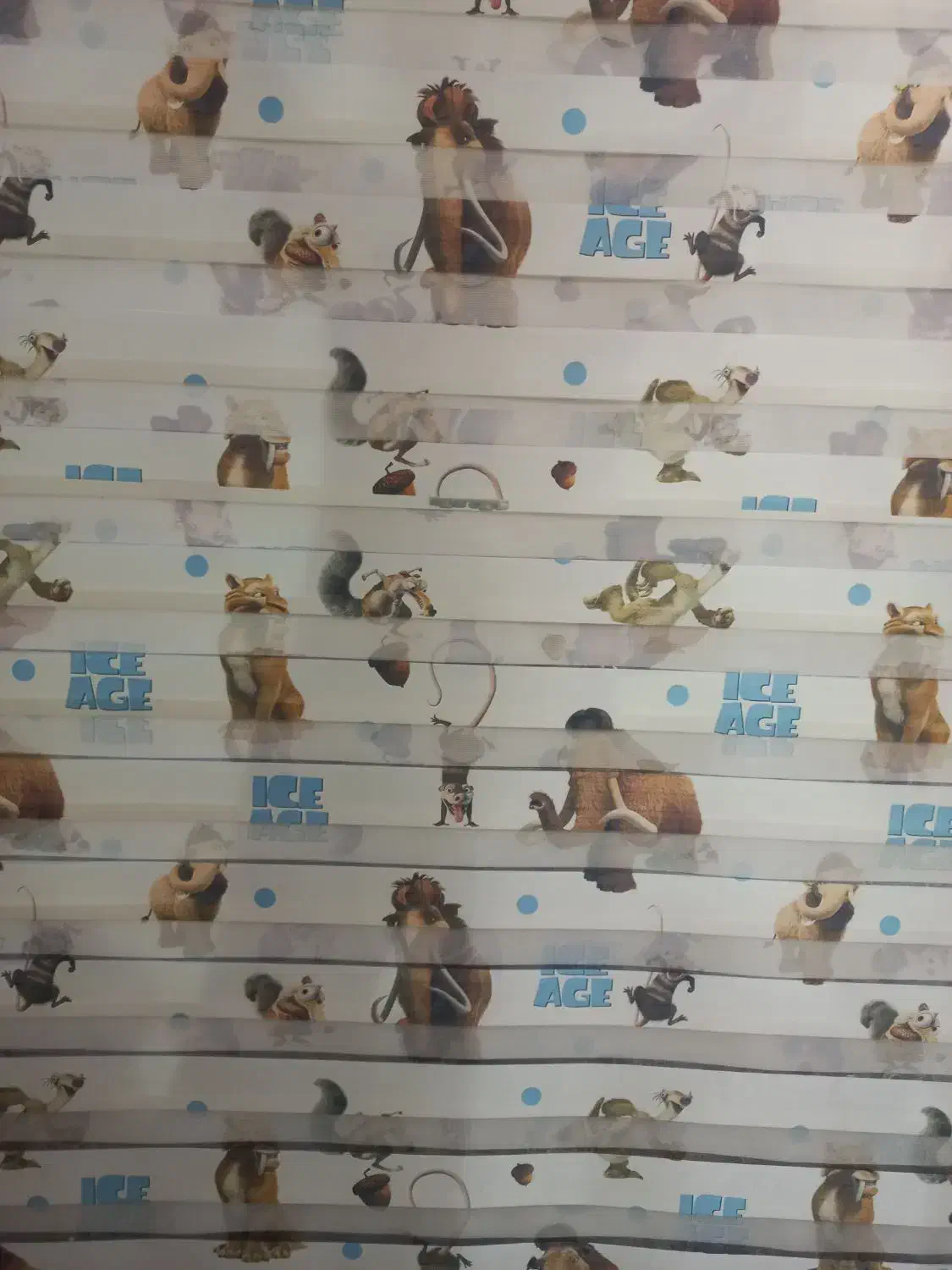 پرده شید طرح کارتونی جنس ترک|پرده، رانر، رومیزی|قدس, شهرقدس|دیوار