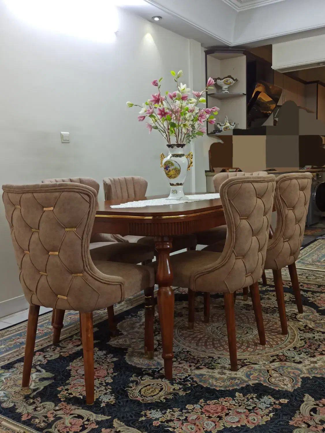 میز غذاخوری ۶نفره نو نو|میز و صندلی غذاخوری|تهران, مشیریه|دیوار