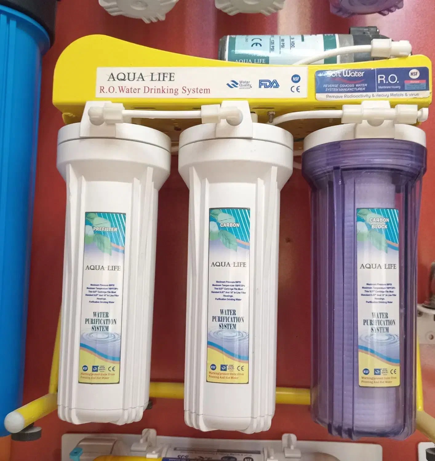 تصفیه آب اقساط بلند مدت پانزده ماهه|آبسردکن و تصفیه آب|اراک, |دیوار