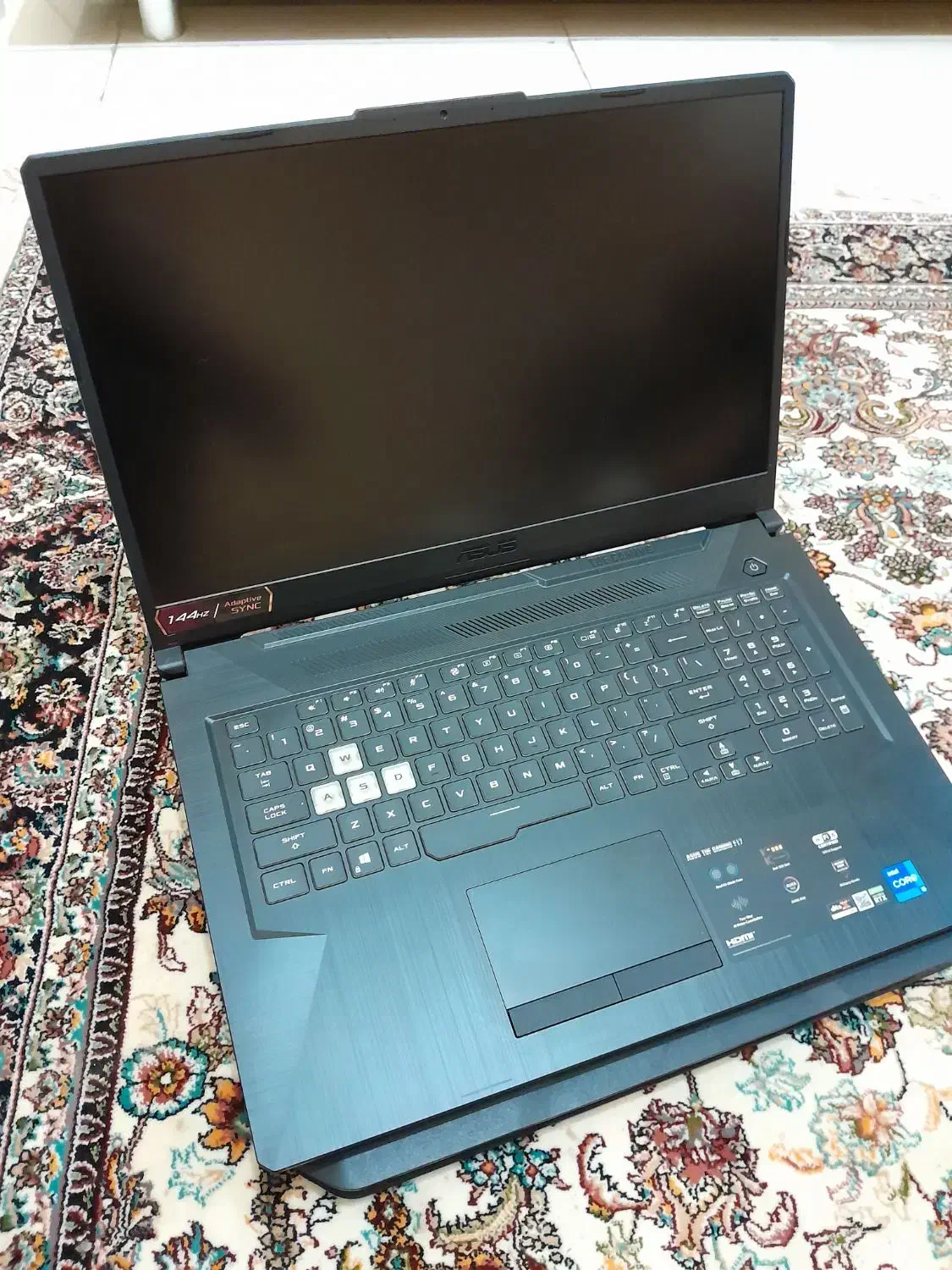گیمینگAsusFX706HE i5/11/8GB/Nvid3050 4GB/512GBSSD|رایانه همراه|اهواز, کوروش|دیوار