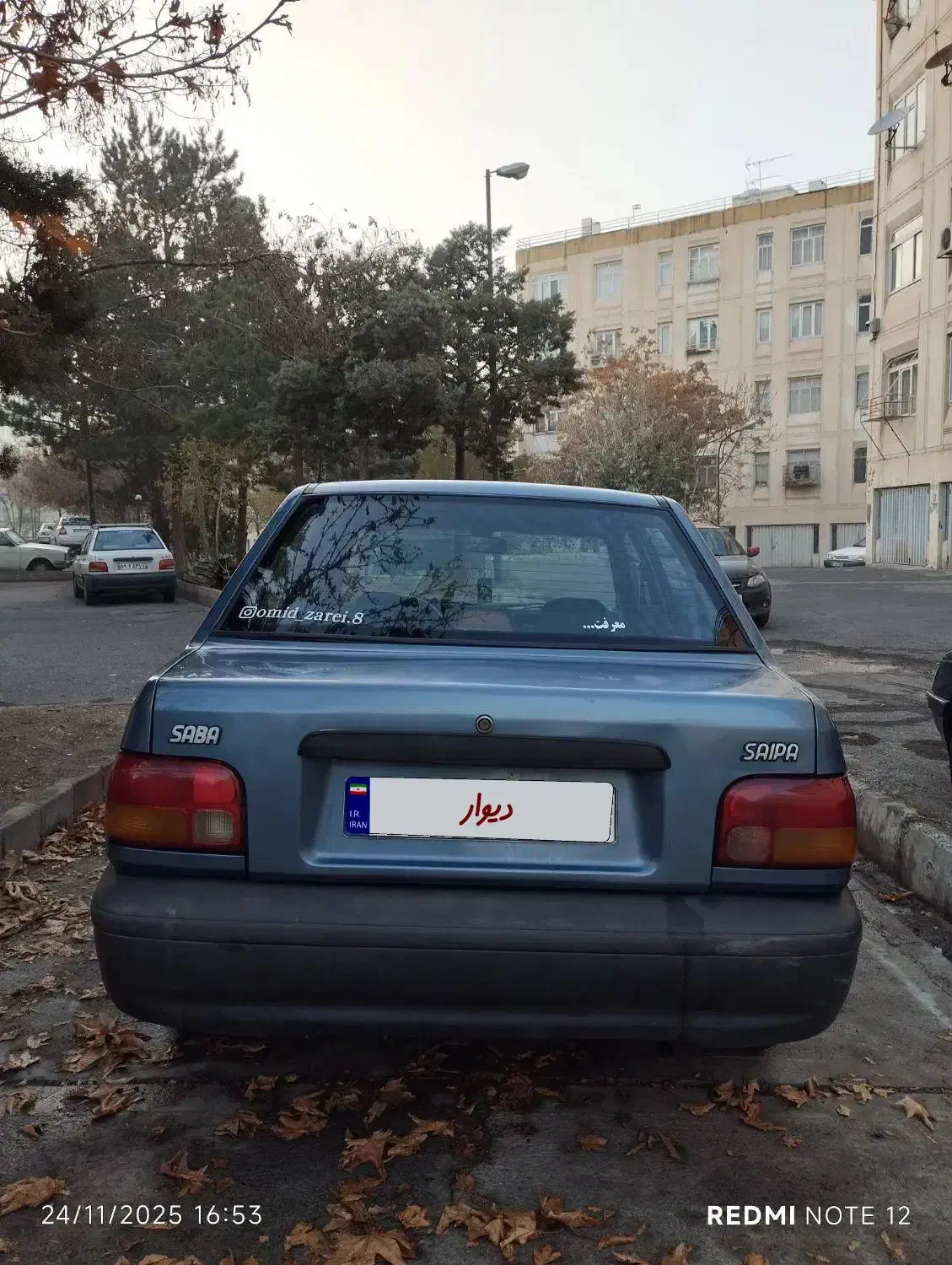 پراید85تکسوز بی نظیر تمیز|خودرو سواری و وانت|تبریز, |دیوار