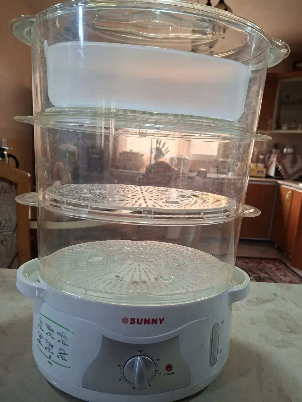 بخارپز sunny|اجاق گاز و لوازم برقی پخت‌وپز|ساری, |دیوار