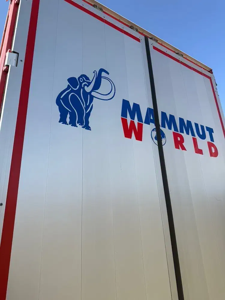 کانتینر چادری ماموت|خودرو سنگین|قائن, |دیوار