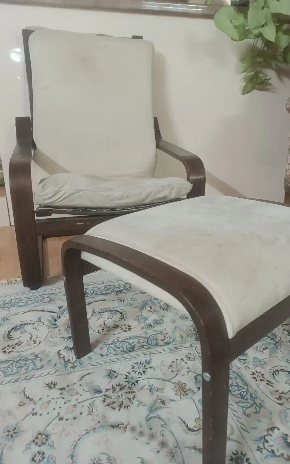 صندلی راحتی راک با زیرپایی|صندلی و نیمکت|شاهرود, |دیوار