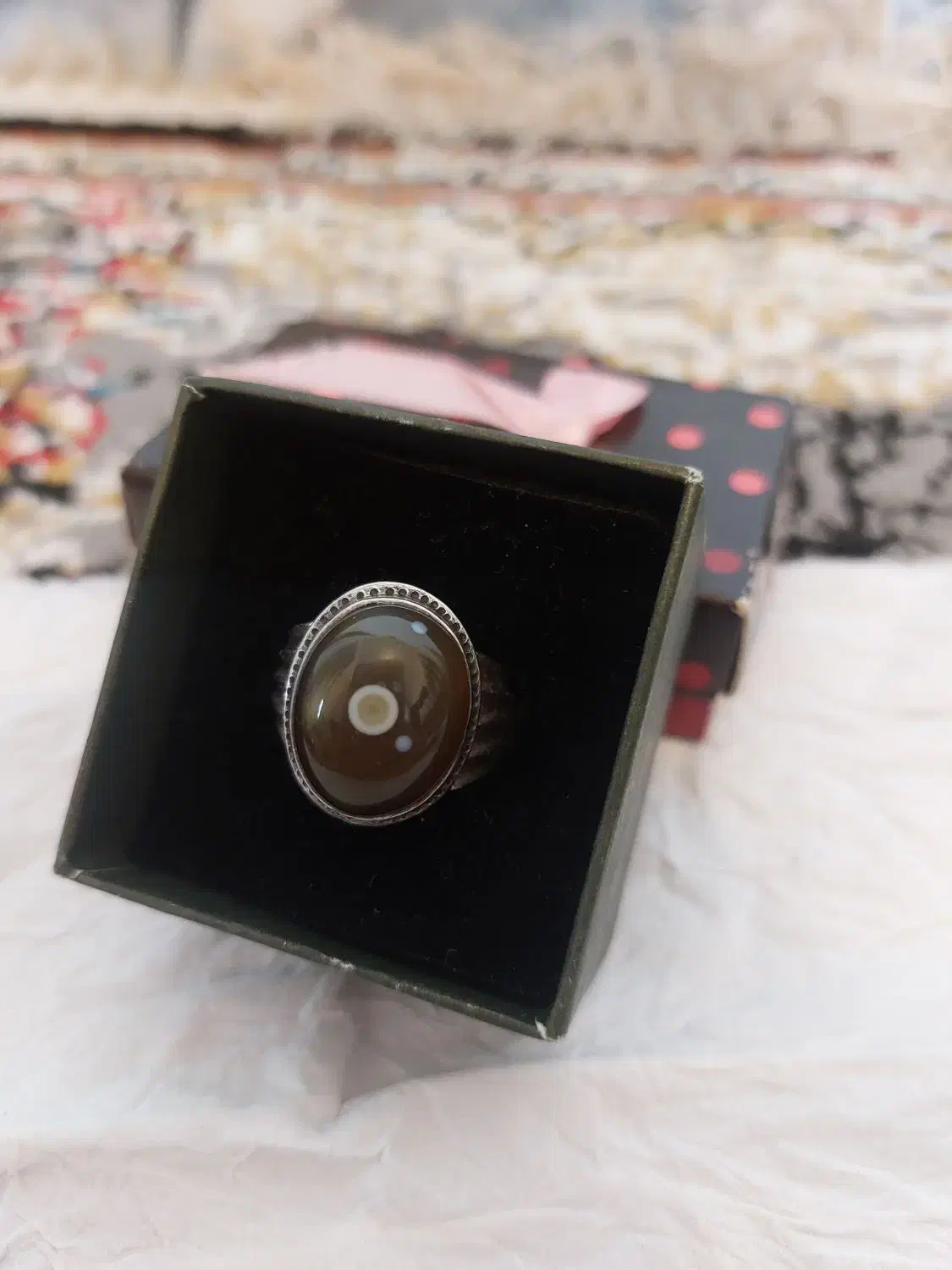 انگشترهای نقره زنانه/مردانه اصل عقیق عتیقه|کلکسیون اشیاء عتیقه|اردبیل, |دیوار