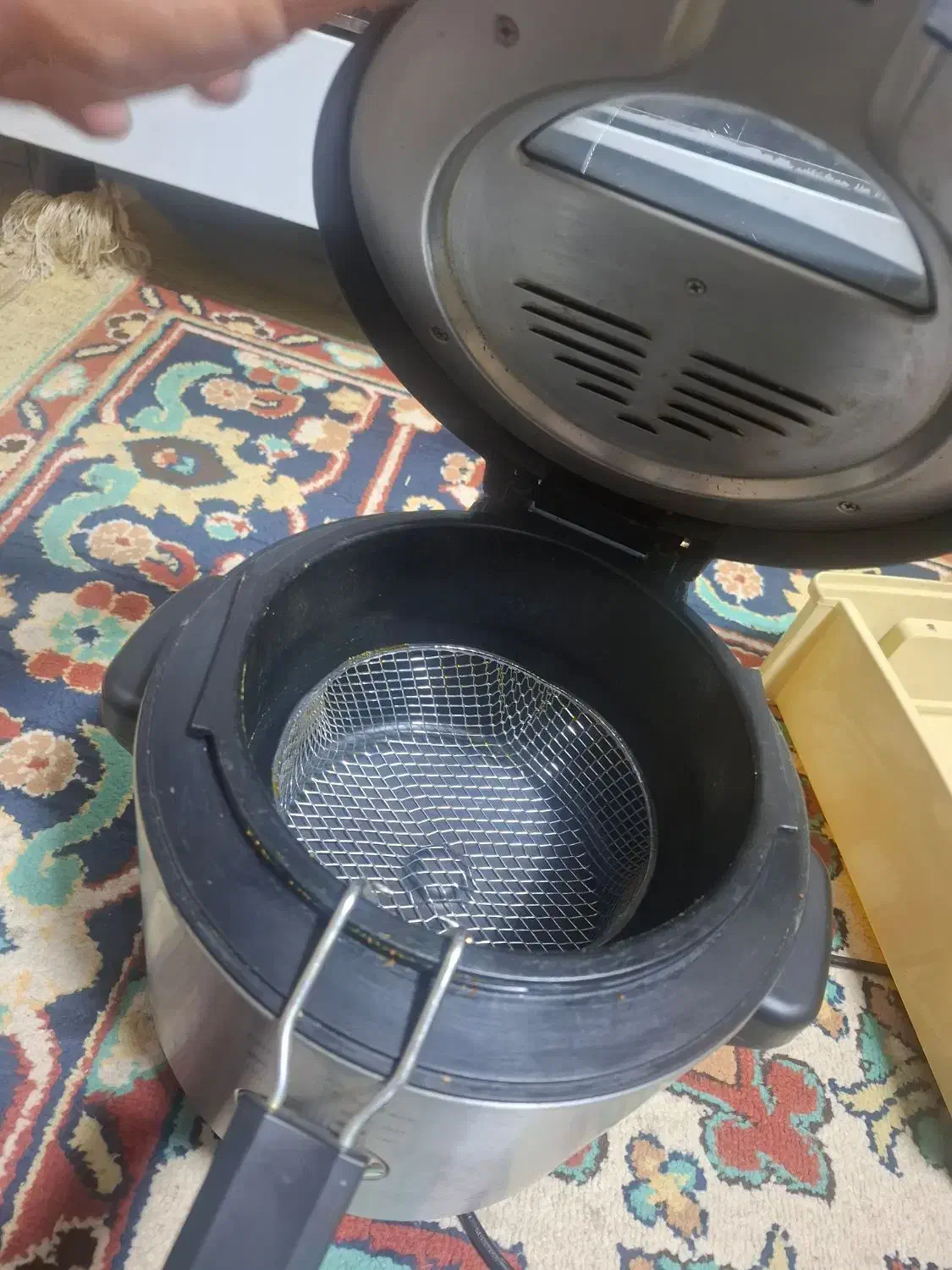 سرخ کن ۱لیتر نیکار|سایر لوازم برقی|همدان, |دیوار