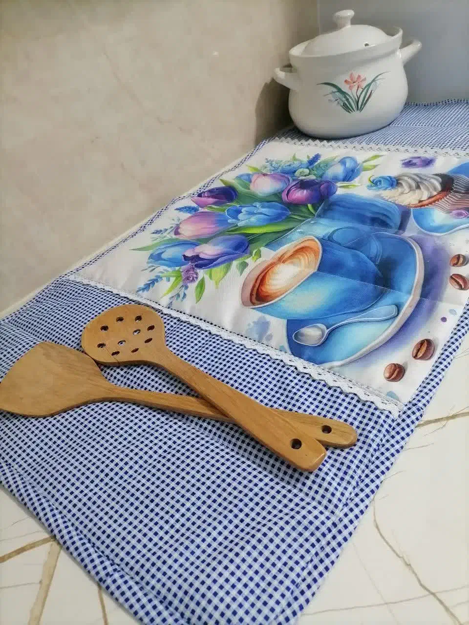 نمگیر ظرف|سفره، حوله، دستمال آشپزخانه|قم, شهرک مهدیه (مدرس)|دیوار