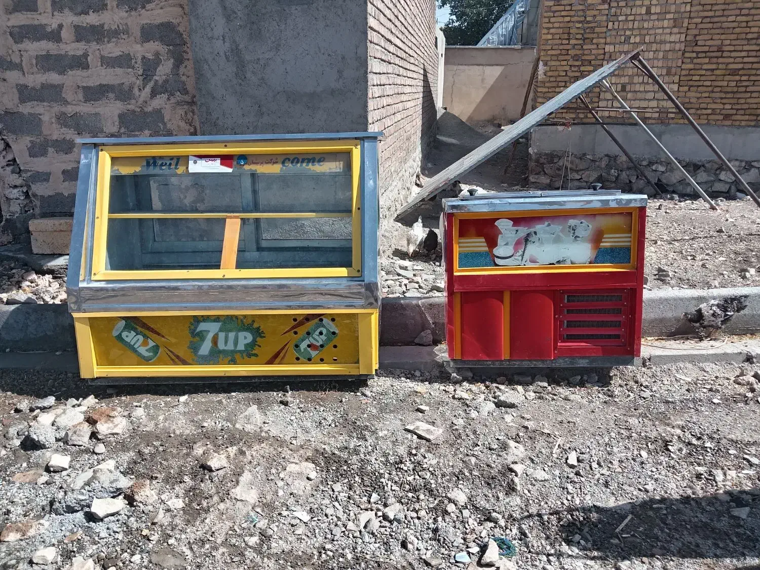 دو عدد یخچال|فروشگاه و مغازه|دهگلان, |دیوار