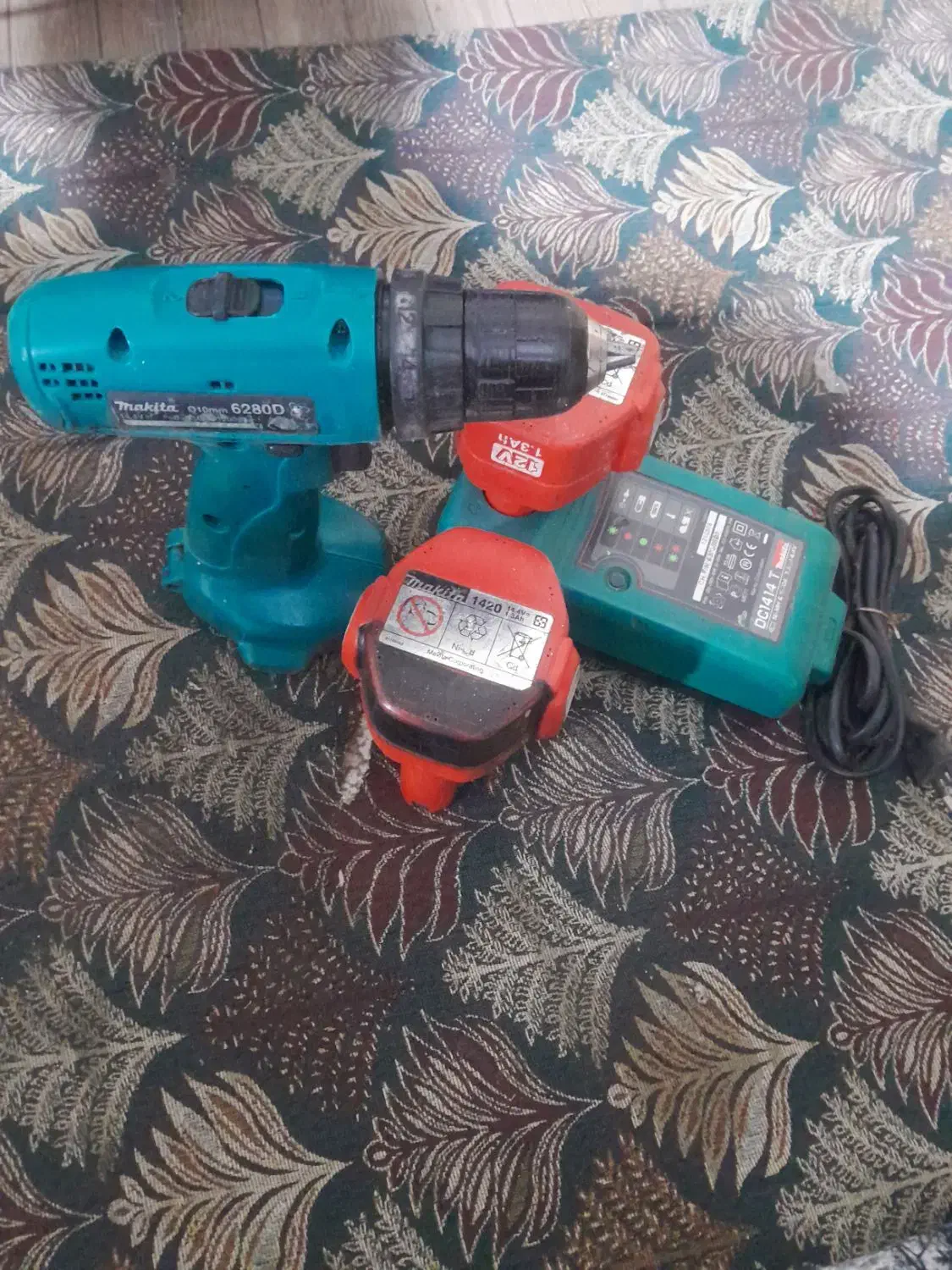 دلر شارژی ماکیتا ۱۴ولت اصلی|ابزارآلات|کهریزک, |دیوار