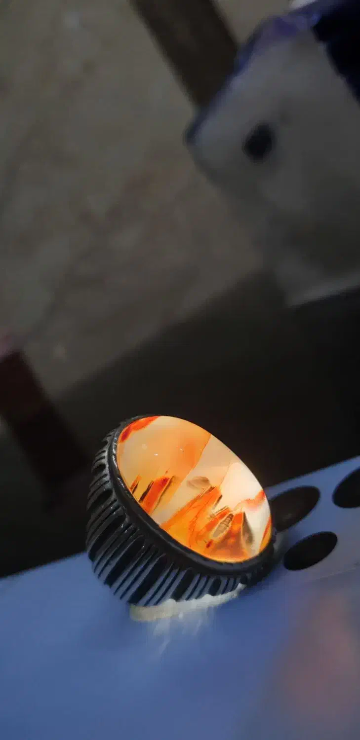 انگشتر عقیق|کلکسیون اشیاء عتیقه|تهران, حر|دیوار