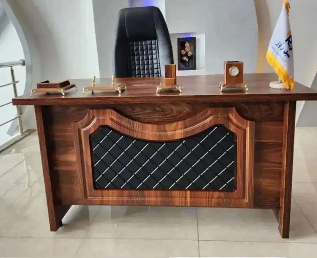 میز مطب 84949 کانتر منشی کارمند کامپیوتر صندلی|دفتر کار|قزوین, |دیوار