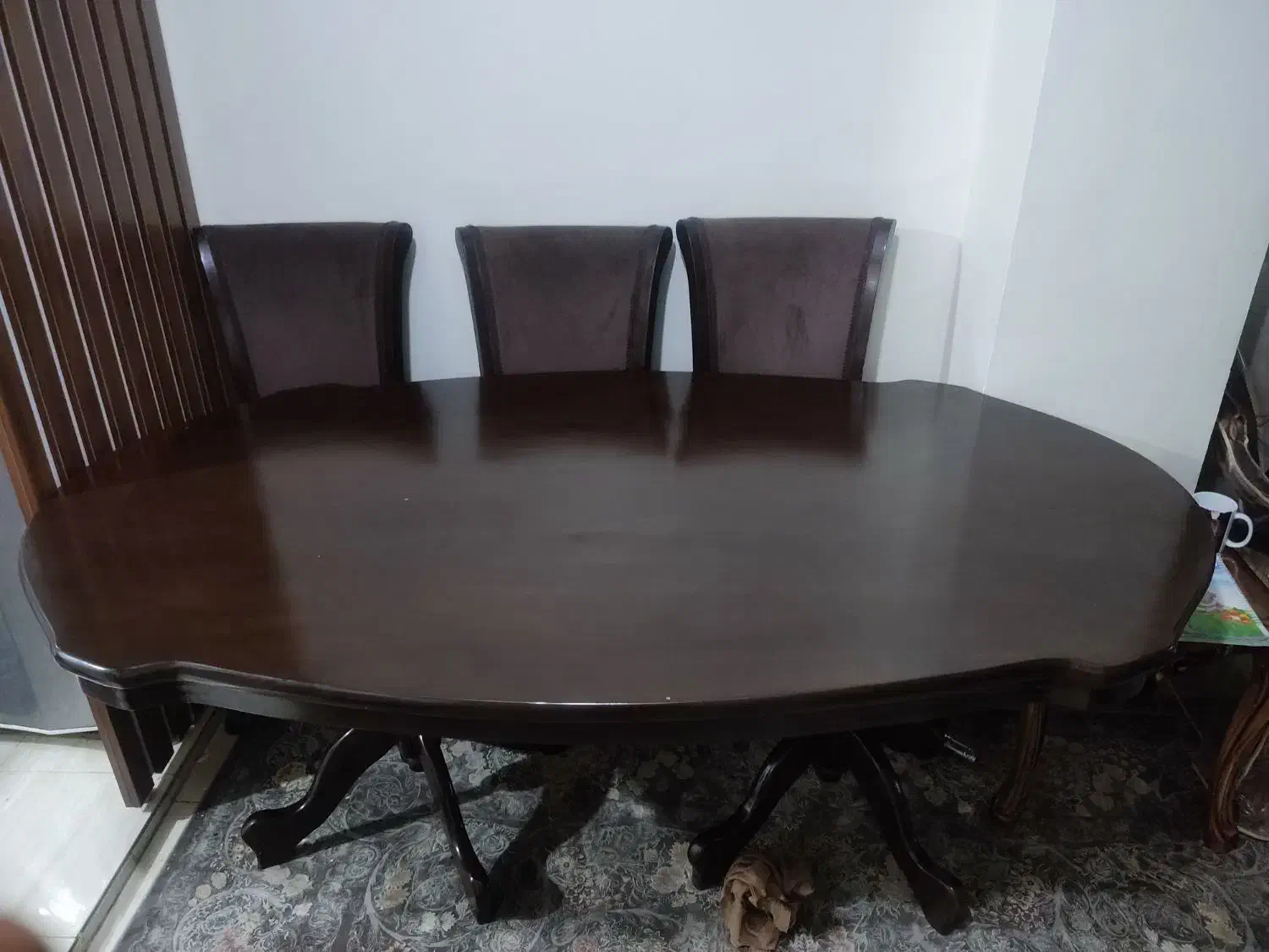 میز نهار خوری 8نفر فقط فقط میز وسط|میز و صندلی غذاخوری|شاهدشهر, |دیوار