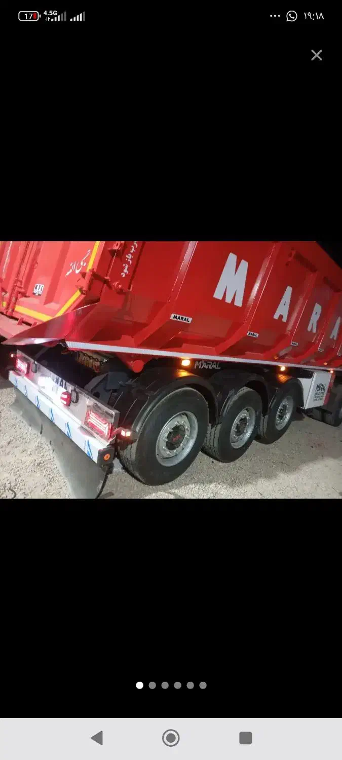 تریلی کمپرسی سه محور|خودرو سنگین|نیریز, |دیوار