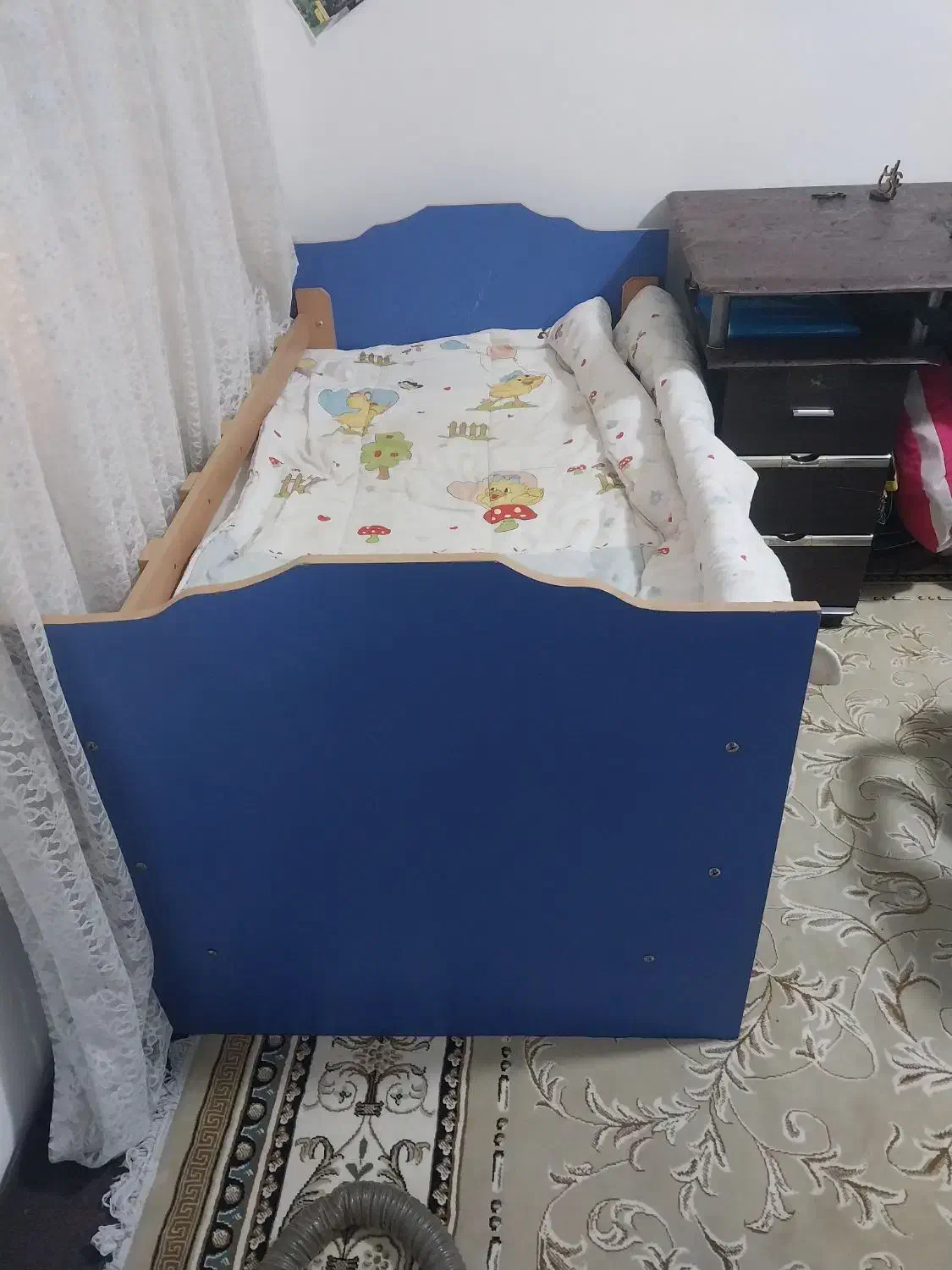 تخت ام دی اف.کودک|تخت و سرویس خواب|رویان, |دیوار