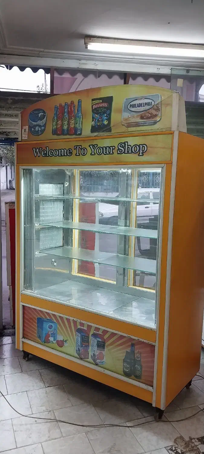 یخچال ایستاده ویترینی 1/5 سالم|فروشگاه و مغازه|رشت, خواهر امام|دیوار