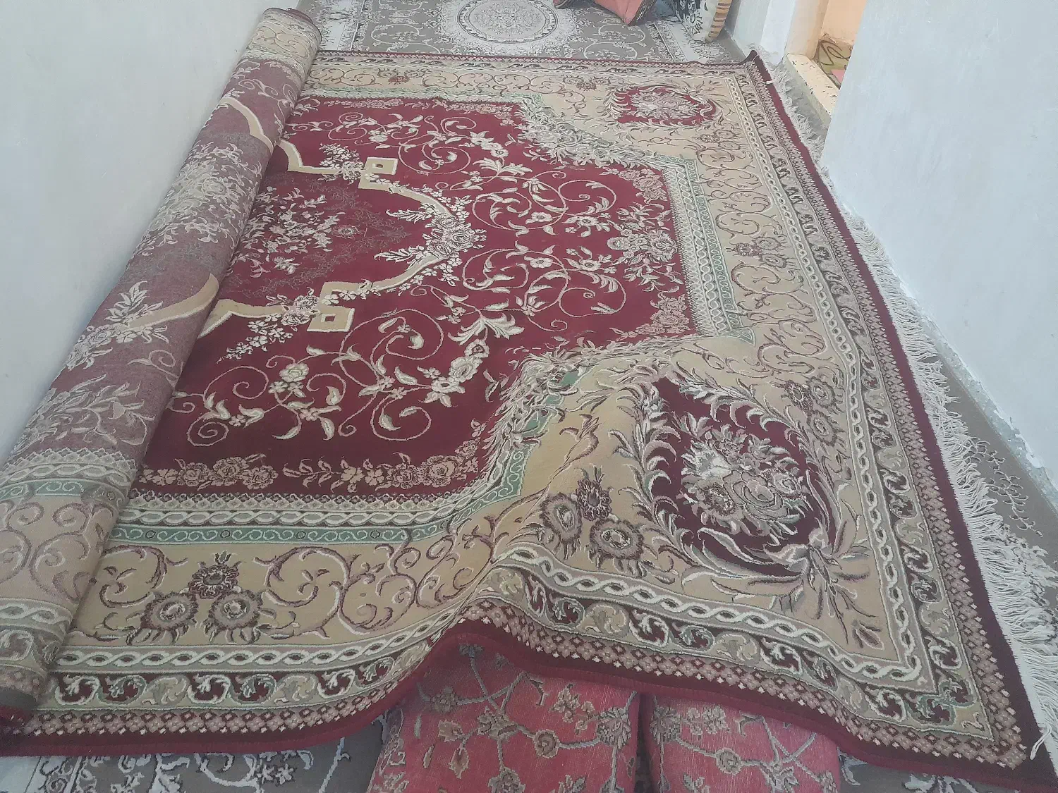 فرش ۳در۴سالم|فرش|سبزوار, رباط|دیوار