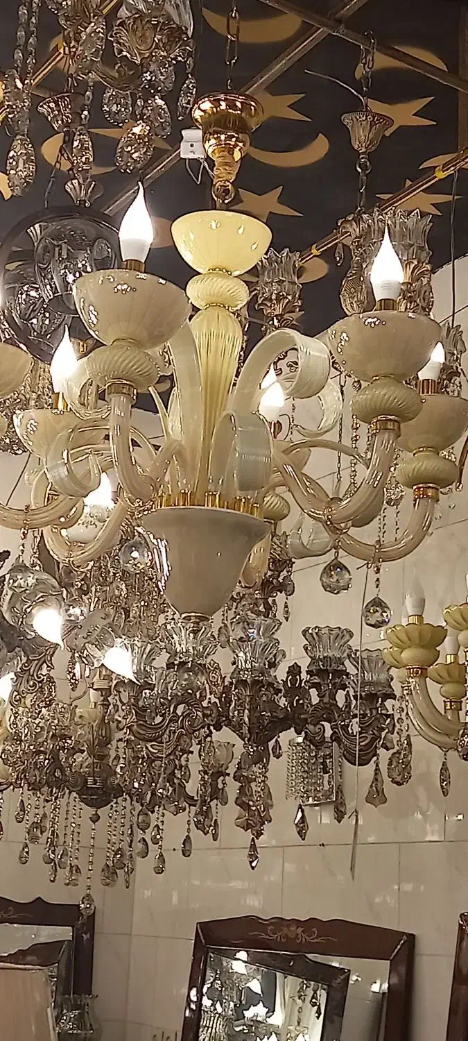 لوستر های فوق تک سایز میباشد|لوستر و چراغ آویز|تبریز, |دیوار