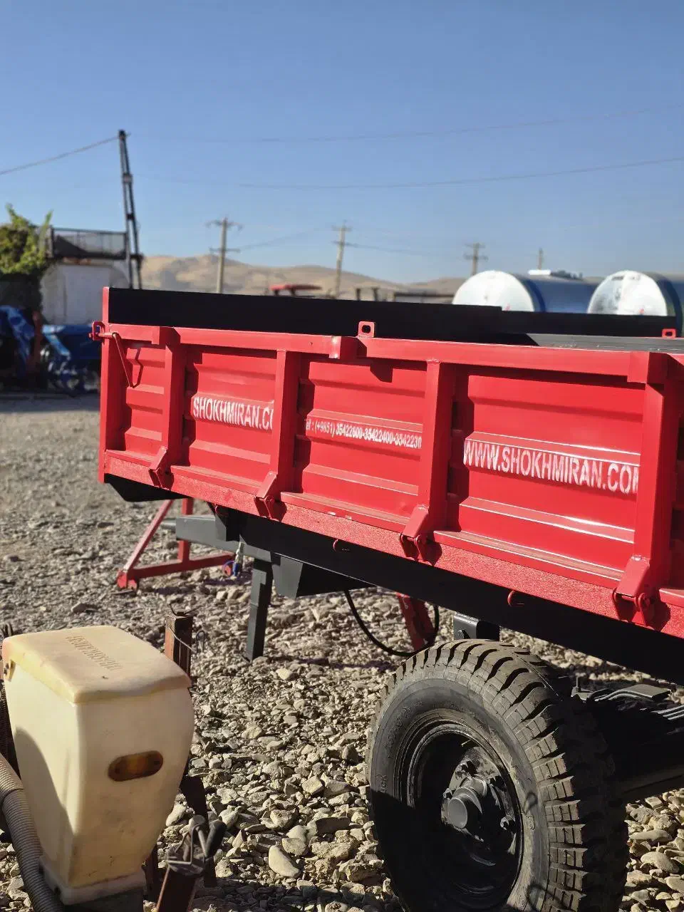 تریلی ۲ چرخ  ۳/۵ تنی|ماشین‌آلات صنعتی|روانسر, |دیوار