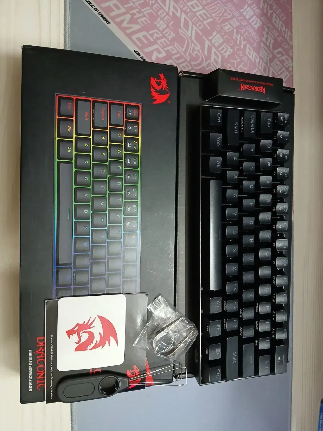 کیبورد گیمینگ بی سیم باسیم ردراگون REDRAGON K530|قطعات و لوازم جانبی رایانه|مشهد, توس (بلوار توس)|دیوار