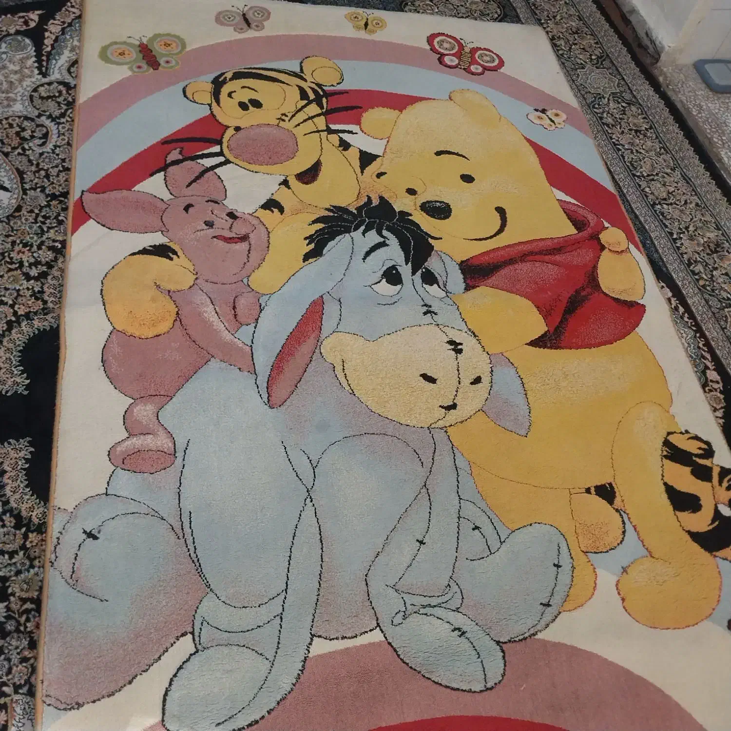 گلیم فرش اتاق کودک|گلیم، جاجیم، گبه|ملایر, |دیوار