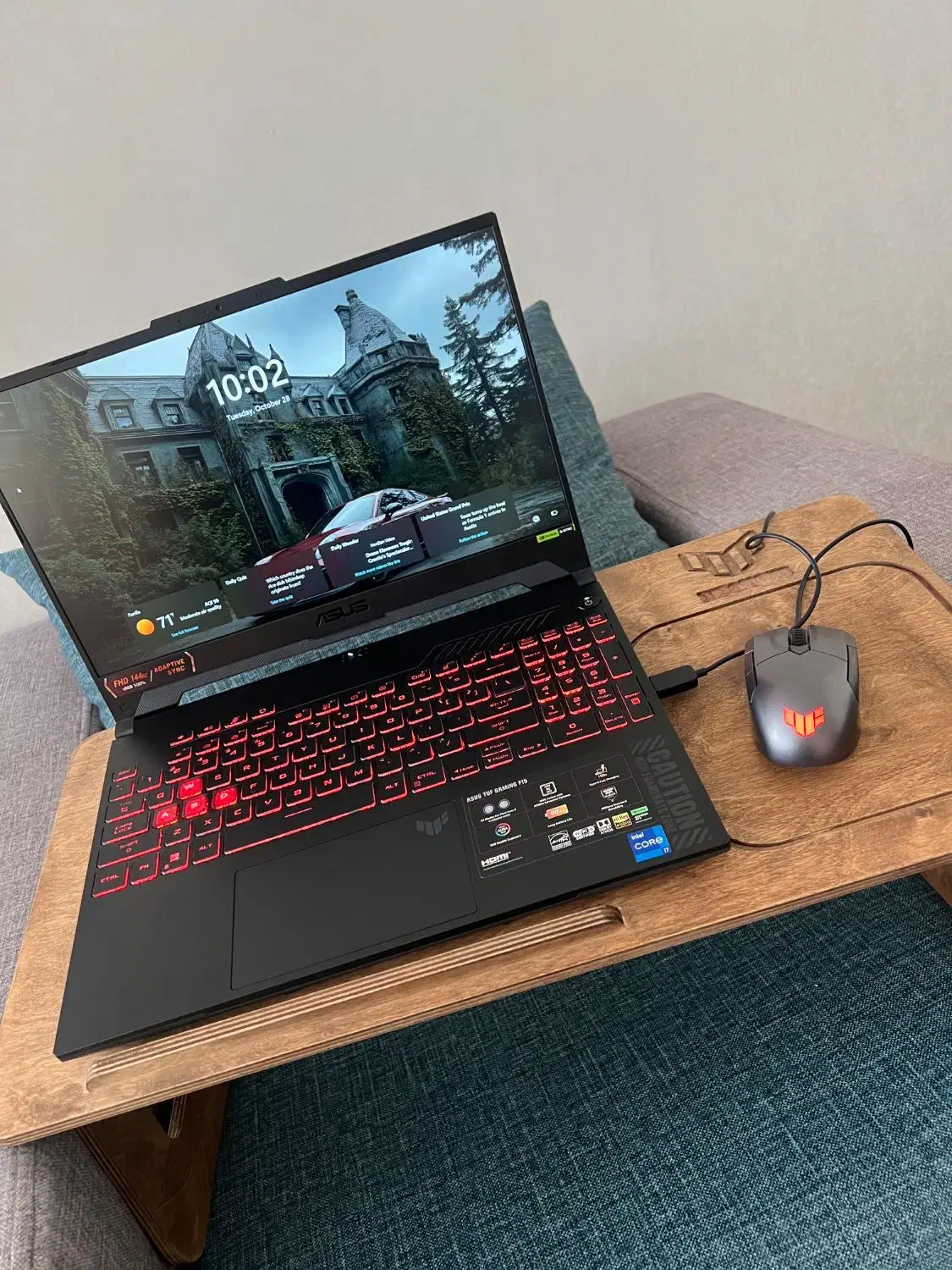 فوری لپتاب ایسوس asus tuf gaming F15|رایانه همراه|فردیس, شهرک راه آهن|دیوار