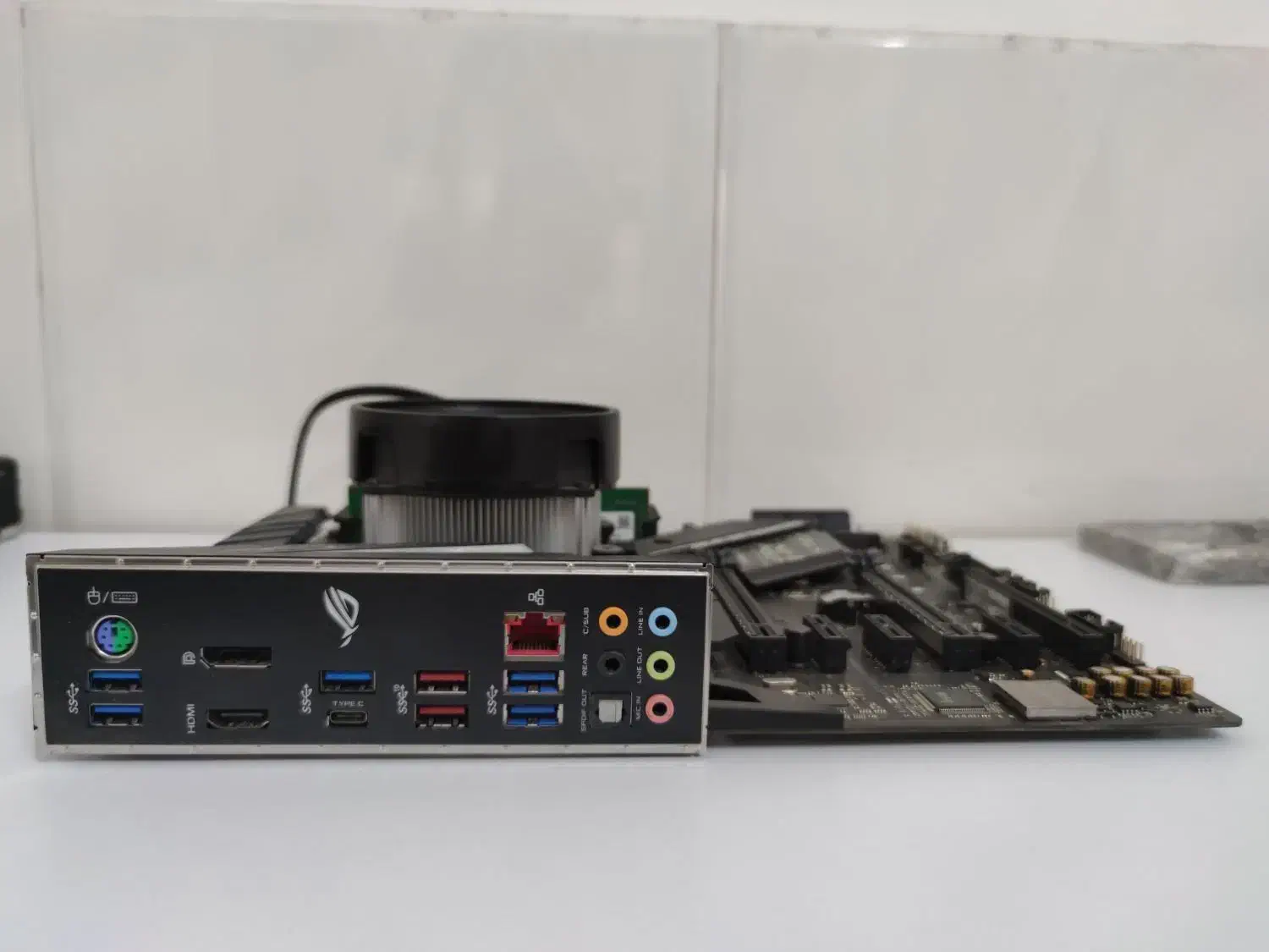 باندلRYZEN 3400G+X470-F ROG STRIXASUS AM4+16G DDR4|قطعات و لوازم جانبی رایانه|قم, باغ شریفی|دیوار