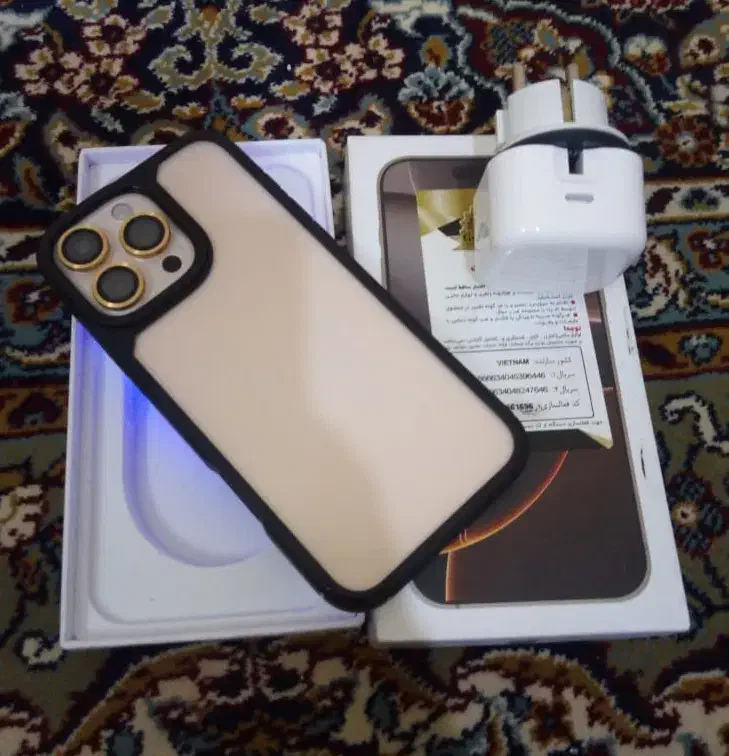 گوشی طرح آیفون16پرومکس فول ریجستری بالوازم|موبایل|کرج, عظیمیه|دیوار