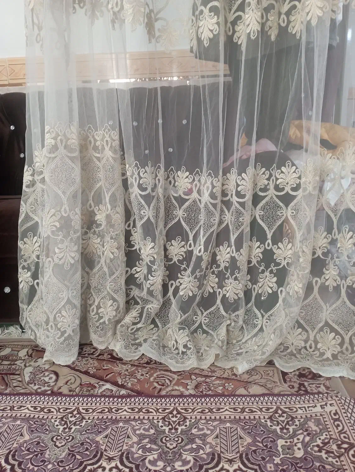 پرده توری|پرده، رانر، رومیزی|آزادشهر, |دیوار