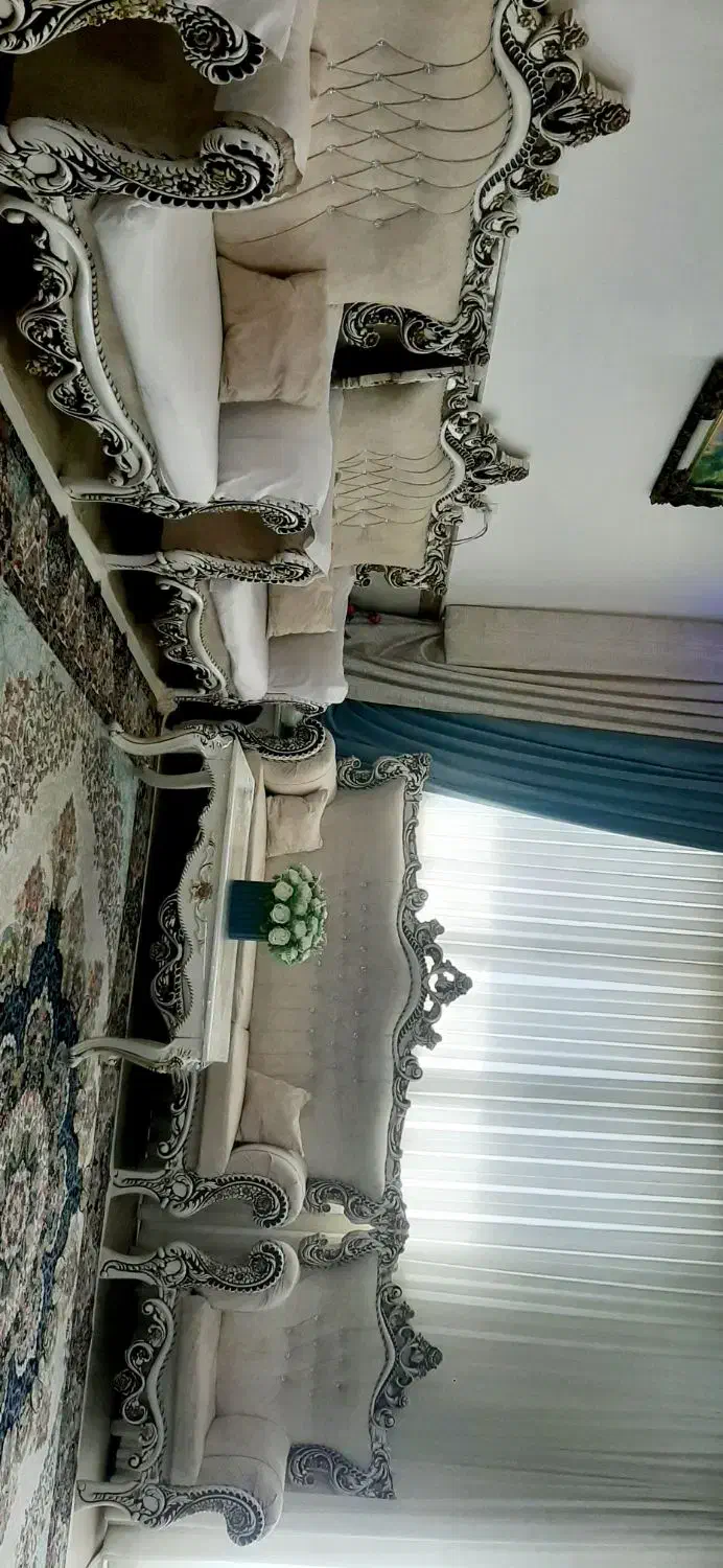 مبل سلطنتی|مبلمان خانگی و میز عسلی|رزن, |دیوار