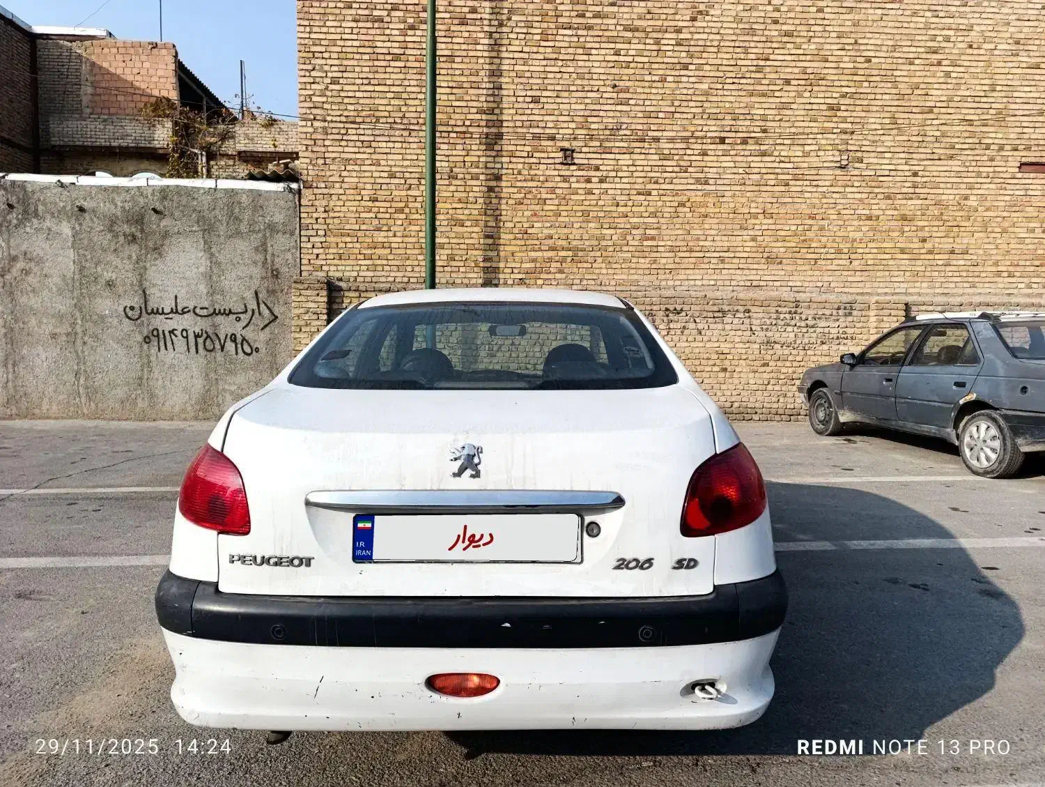 206 sd|خودرو سواری و وانت|ارومیه, |دیوار