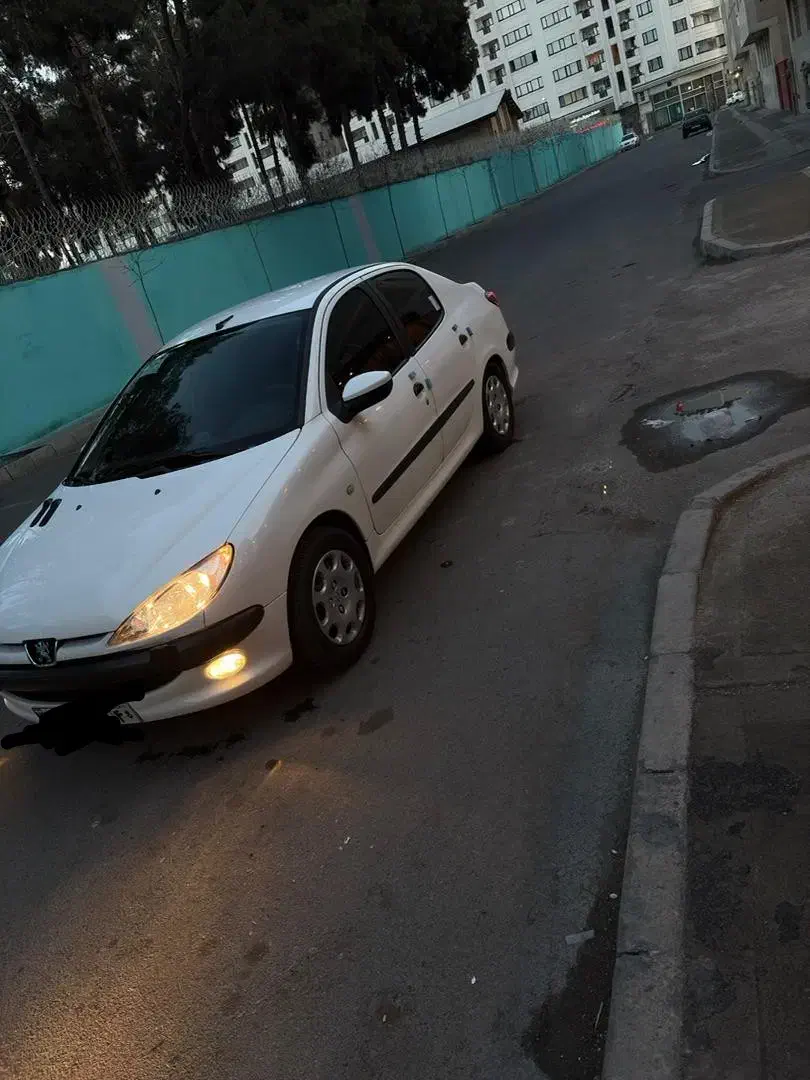 پژو ۲۰۶ SD مدل ۹۵ سفید بدون رنگ و تمیز|خودرو سواری و وانت|شهر ری, هاشمآباد|دیوار