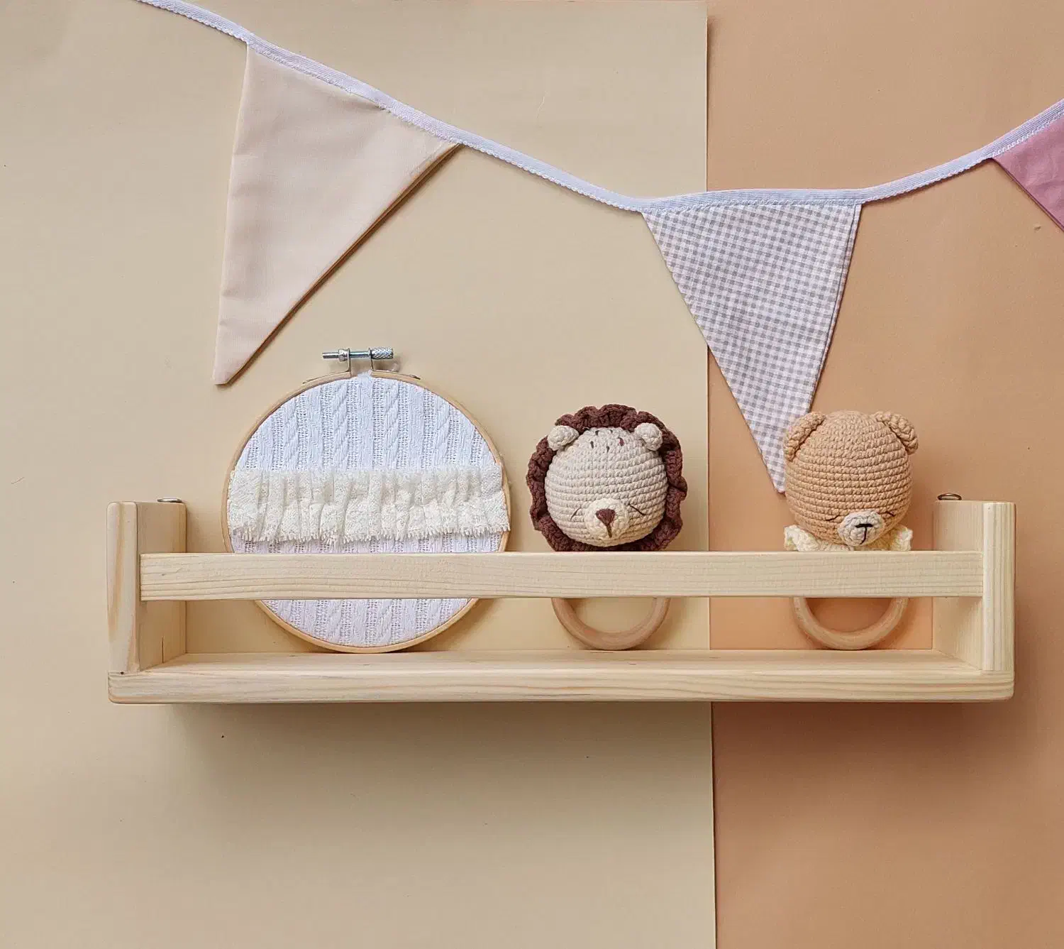 اکسسوری چوبی|کتابخانه، شلف، قفسه‌های دیواری|گنبد کاووس, |دیوار