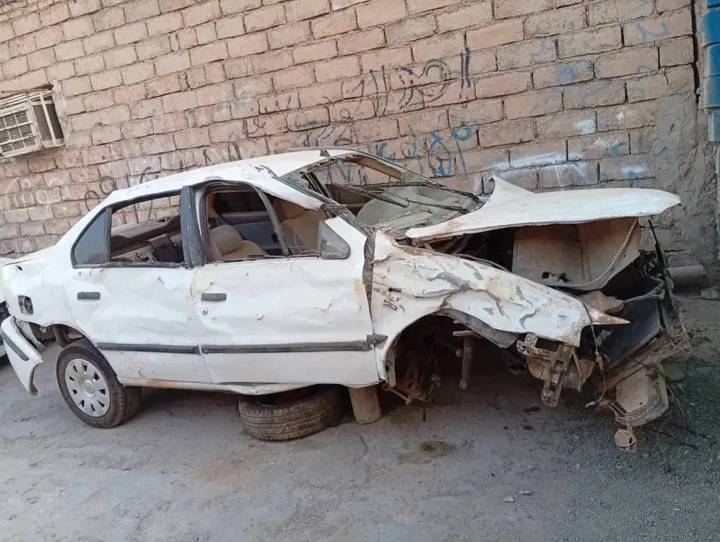 سمند ایفسون ۹۰ تصادفی|خودرو سواری و وانت|کارون, |دیوار